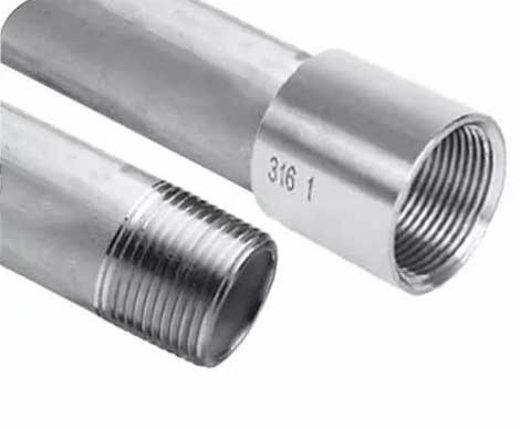 Galvanized stainless steel riser pipe